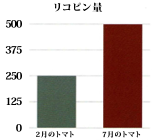 REVIリコピン量グラフ